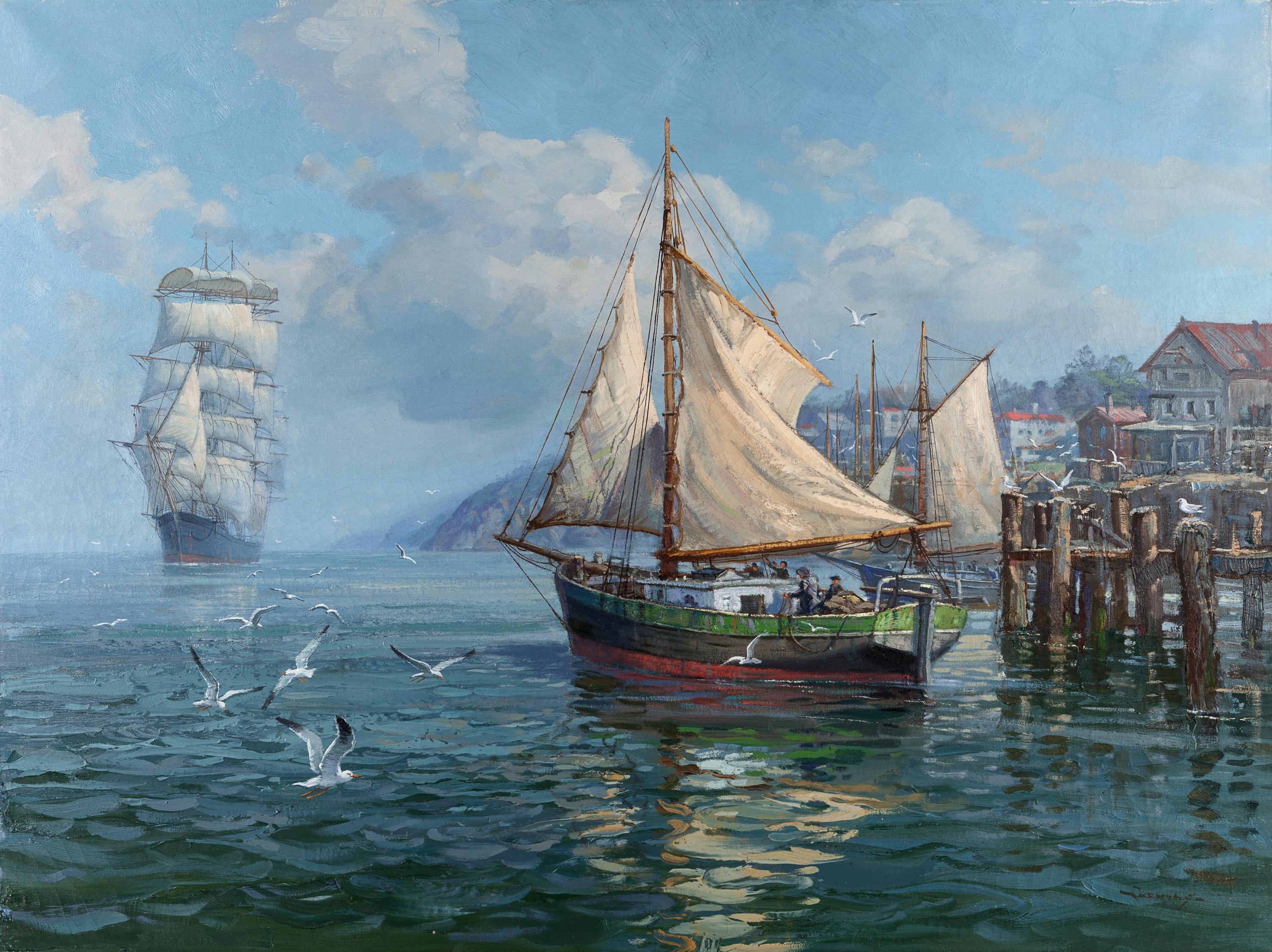 Ships in the Harbor
