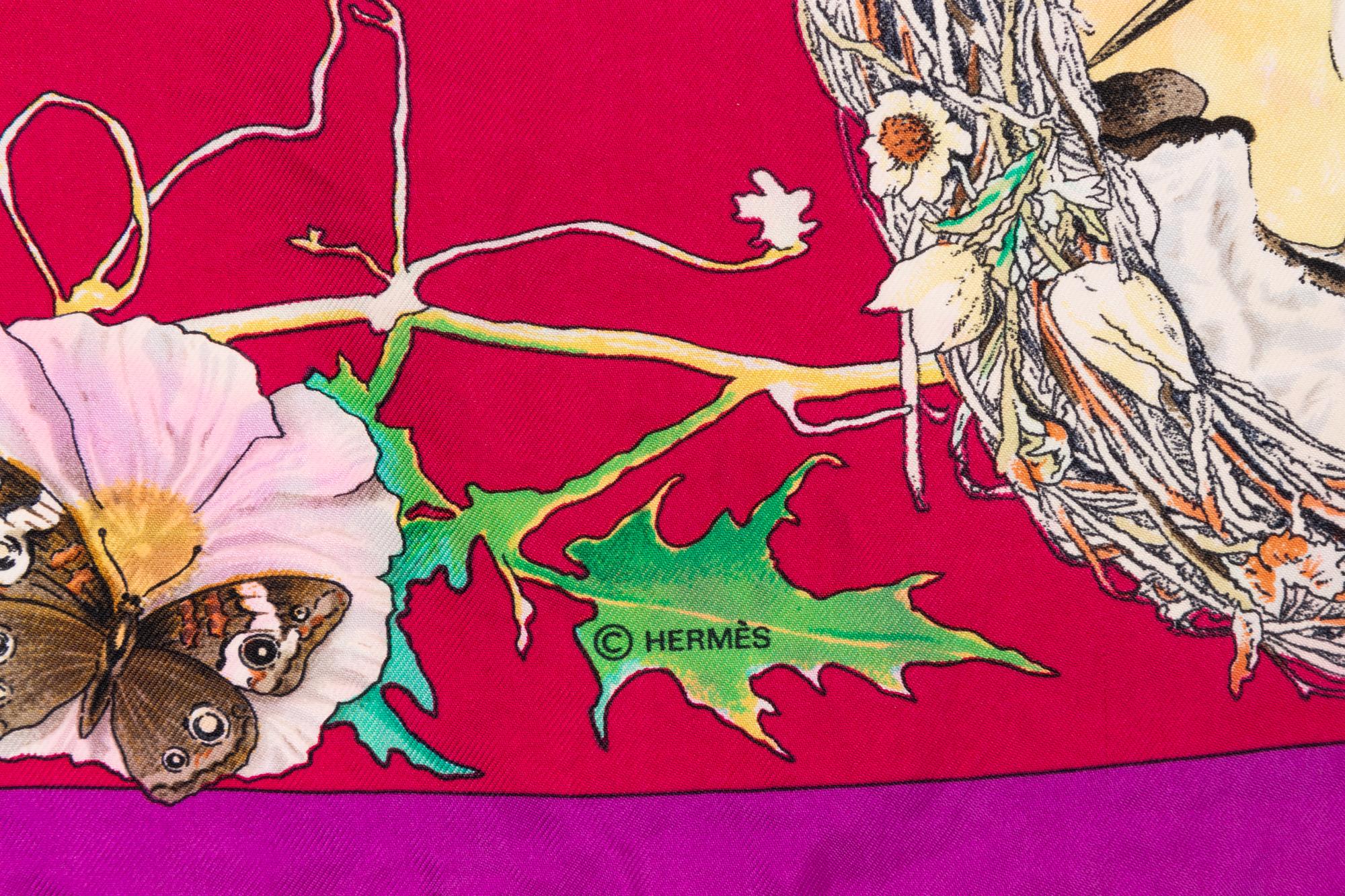 Hermès 90cm Silk Scarf, Kermit Oliver