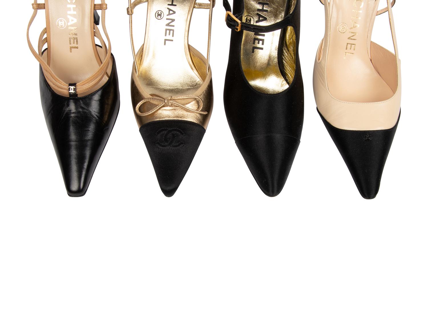 Four Chanel Shoes, 1990-2010s