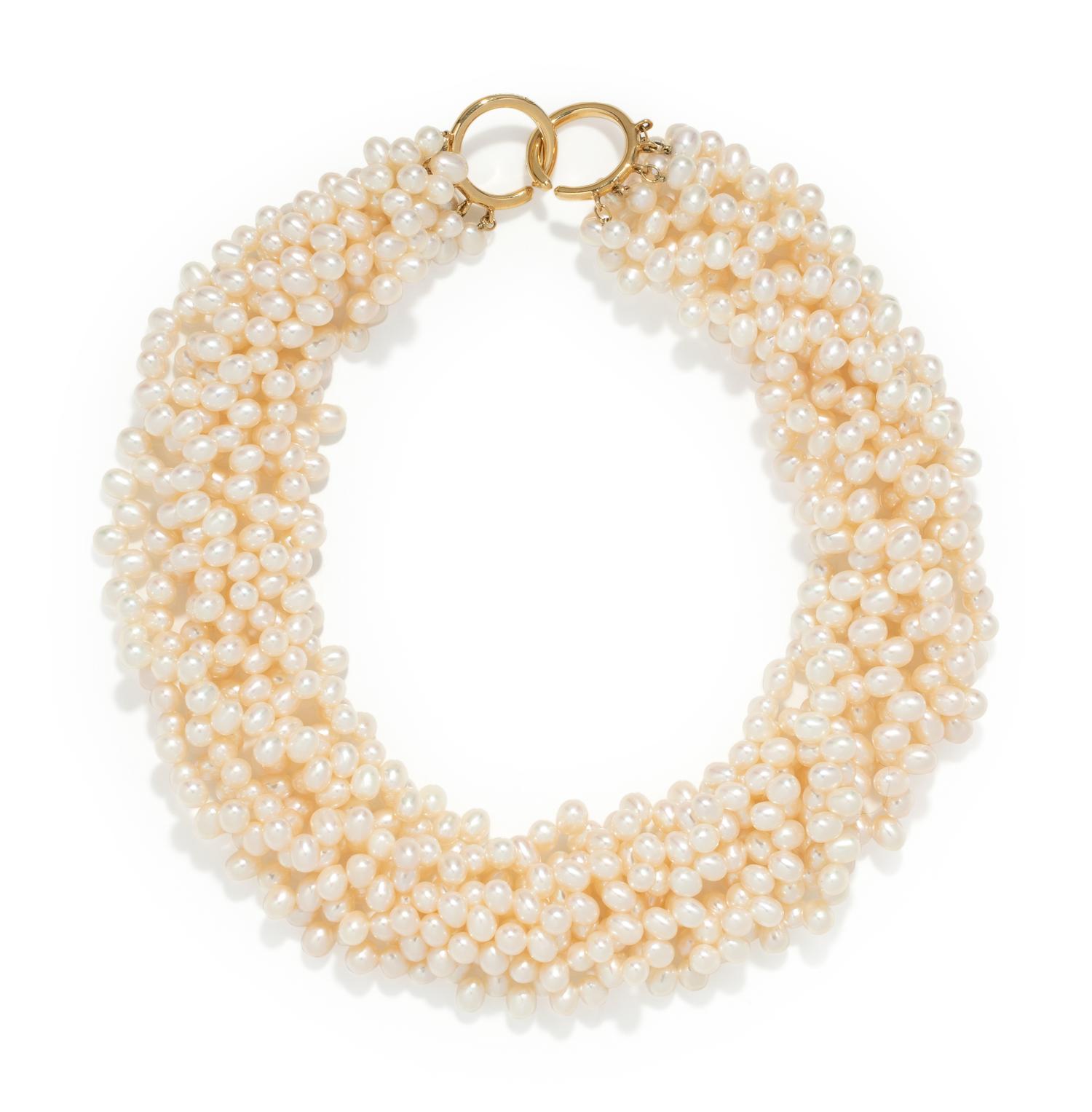 TIFFANY & CO., PALOMA PICASSO, CULTURED PEARL TORSADE NECKLACE