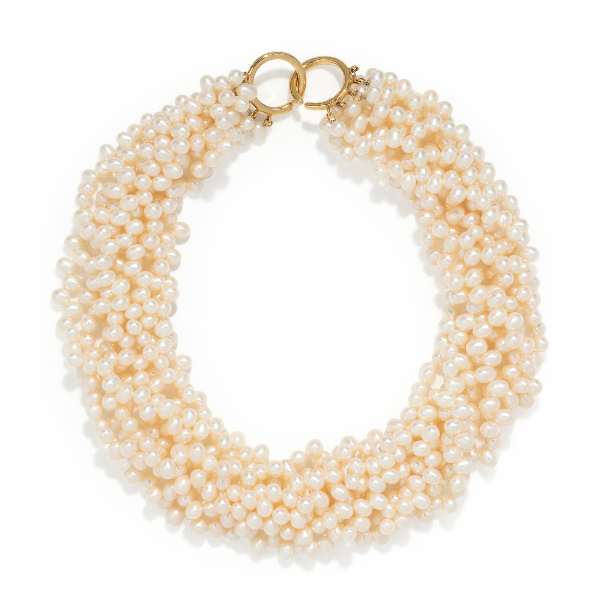 TIFFANY & CO., PALOMA PICASSO, CULTURED PEARL TORSADE NECKLACE