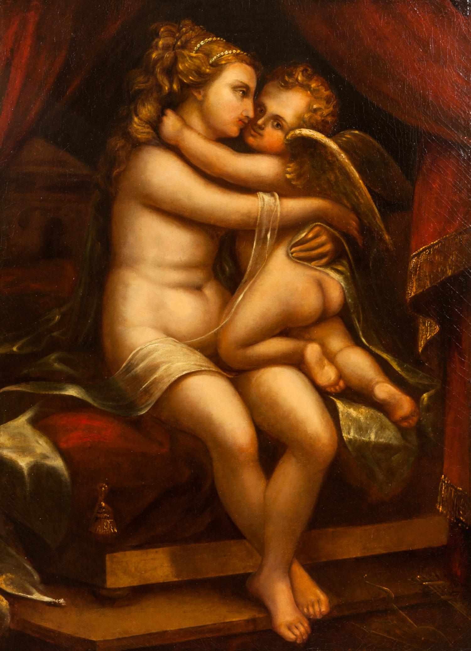 Artist Unknown, (18th/19th century), Venus and Cupid