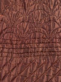 Two Quilted Silk Petticoats, 1840-50s