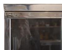 A Metal Coffee Storage Container 81" W x 24" D x 64.25" H — Italy, Circa 1950
