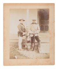 [EARLY PHOTOGRAPHY]. A large group of early photographs incl. equestrian and logging views.