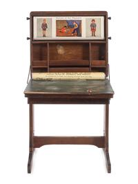 An American Walnut Student's Desk