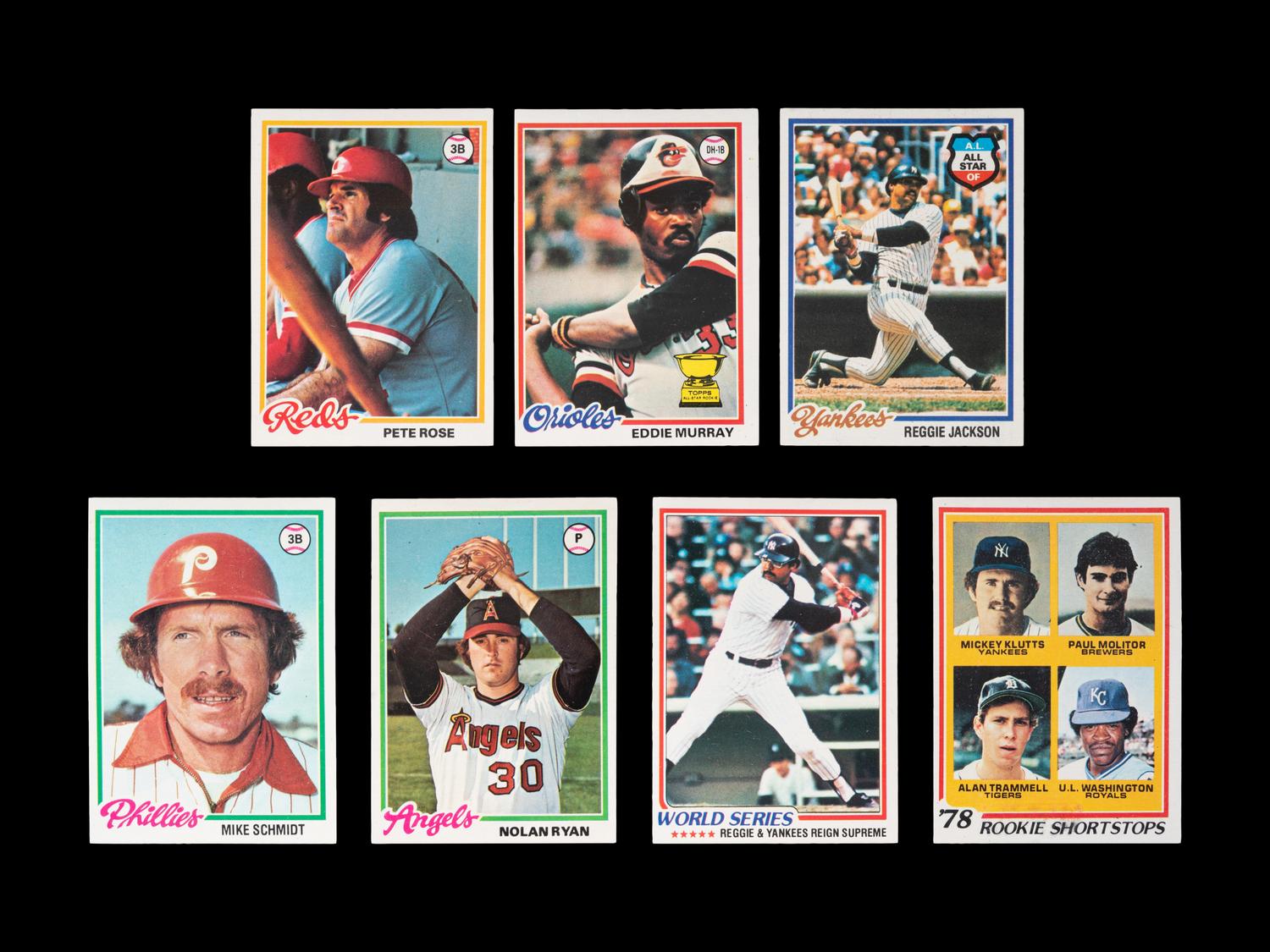A Complete Set of 1978 Topps Baseball Cards (726/726)
