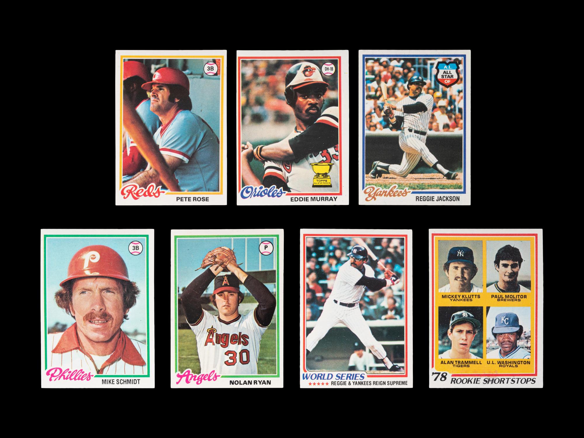 A Complete Set of 1978 Topps Baseball Cards (726/726)