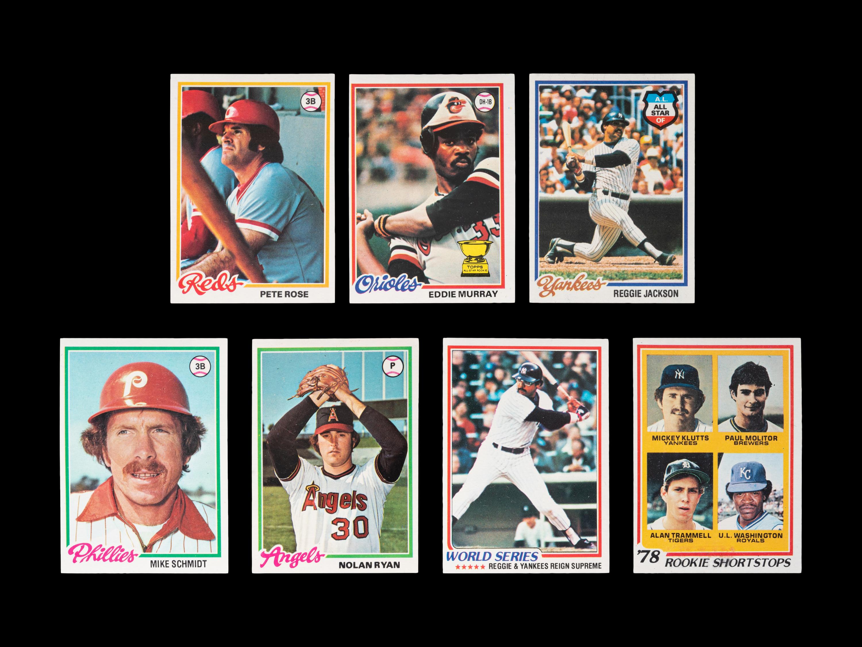 A Complete Set of 1978 Topps Baseball Cards (726/726)