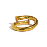 An Achaemenid or Greek Gold Hair Ring