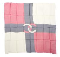 A Chanel Silk Chiffon Scarf, 35 x 35 inches.