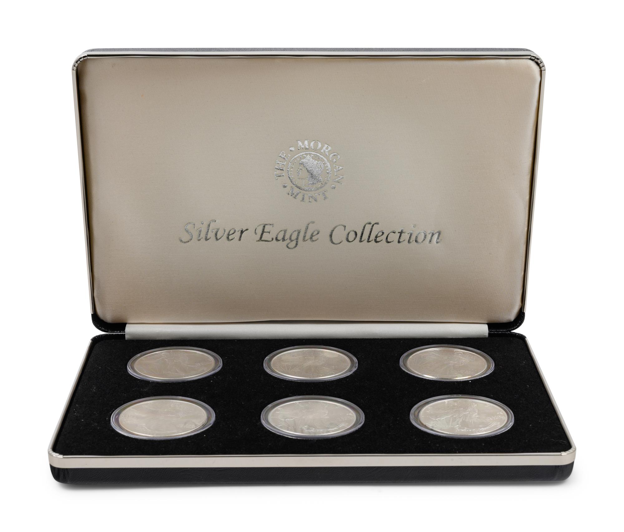 A Set of Six American Coins