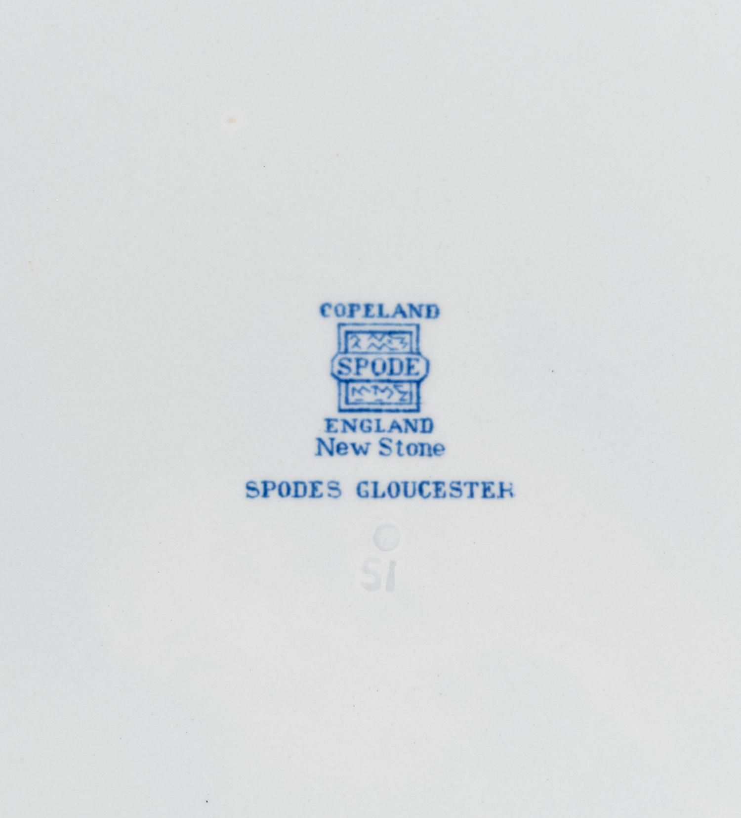 APPROVED FOR DONATION A Spode Gloucester Ironstone Dinner Service