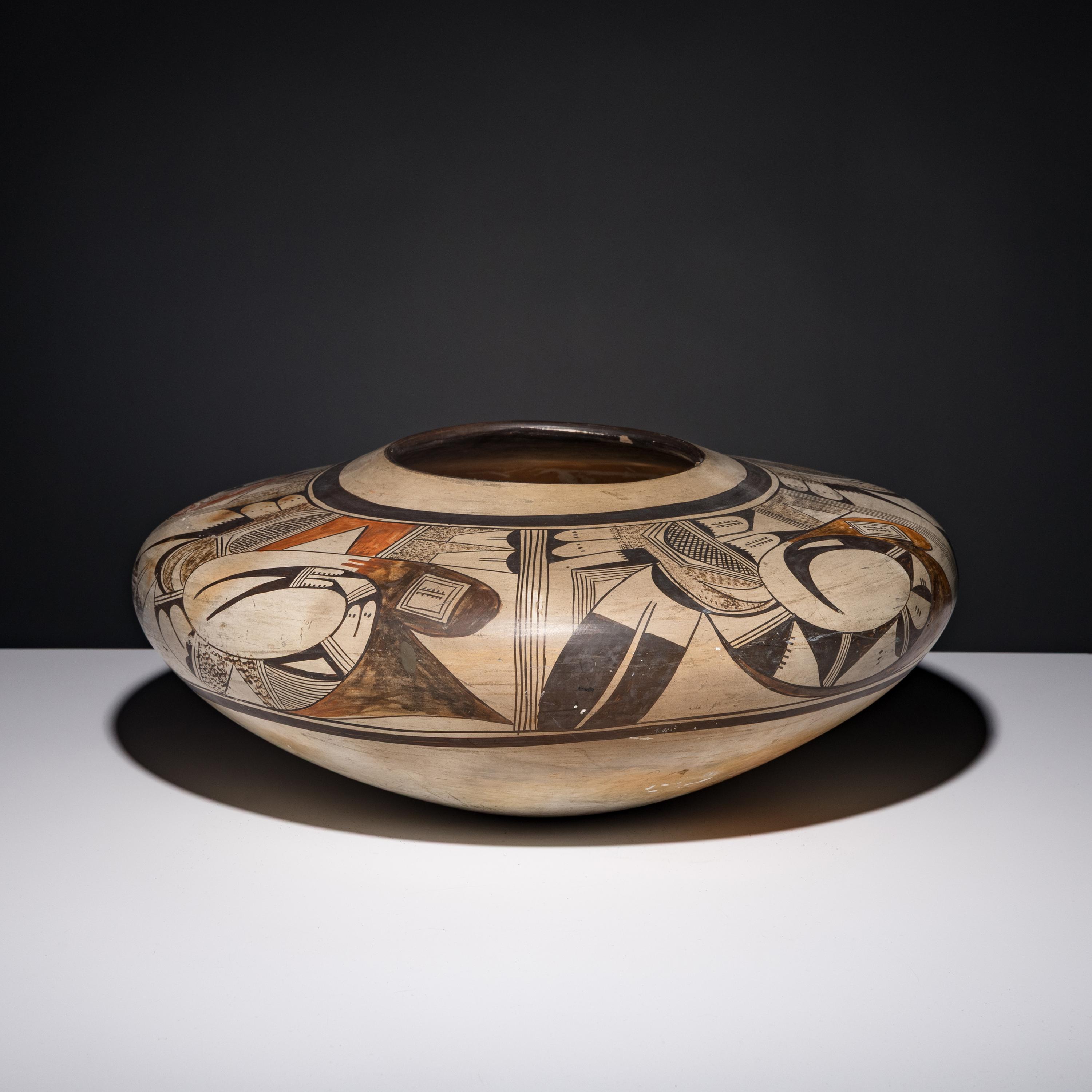 Nampeyo of Hano, Attributed (Hopi-Tewa, 1859-1942) — Polychrome Pottery Jar