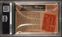 A 1955 Bowman Willie Mays Baseball Card No. 184 (PSA 4 VG-EX)