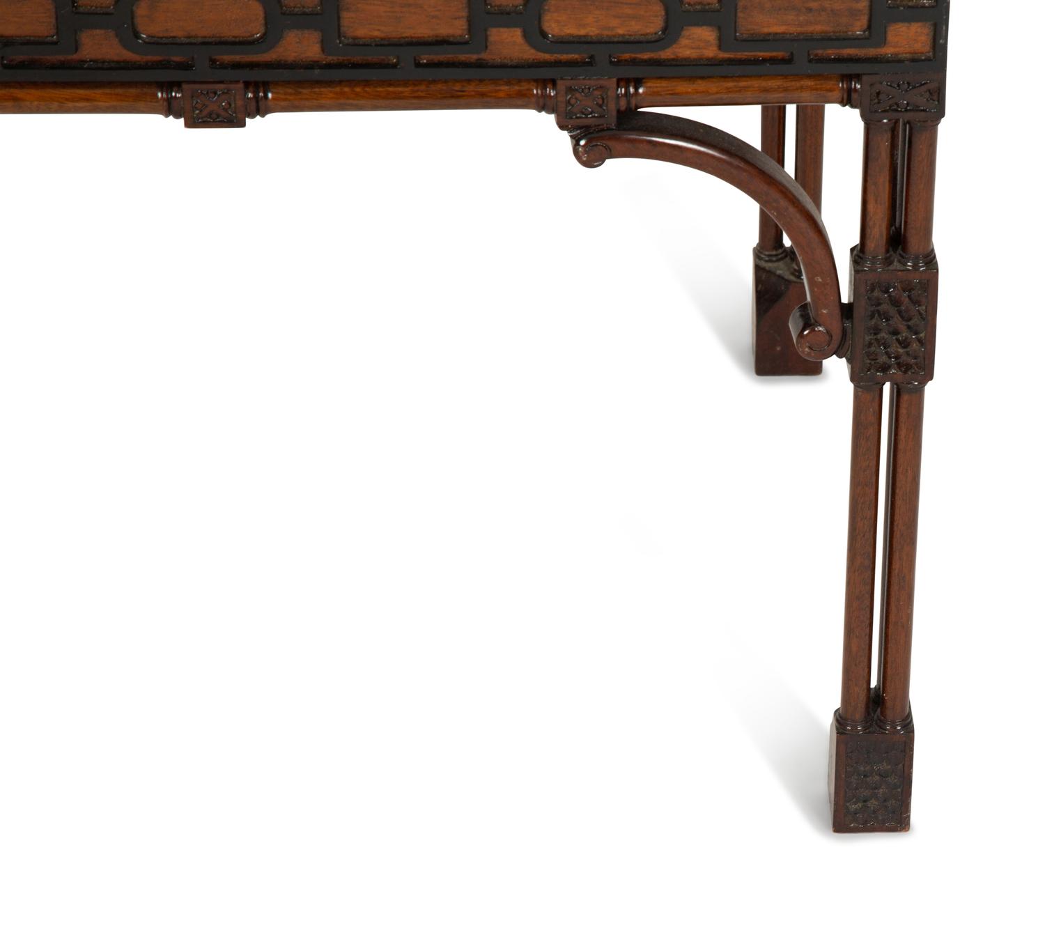 A Regency Style Mahogany Stool