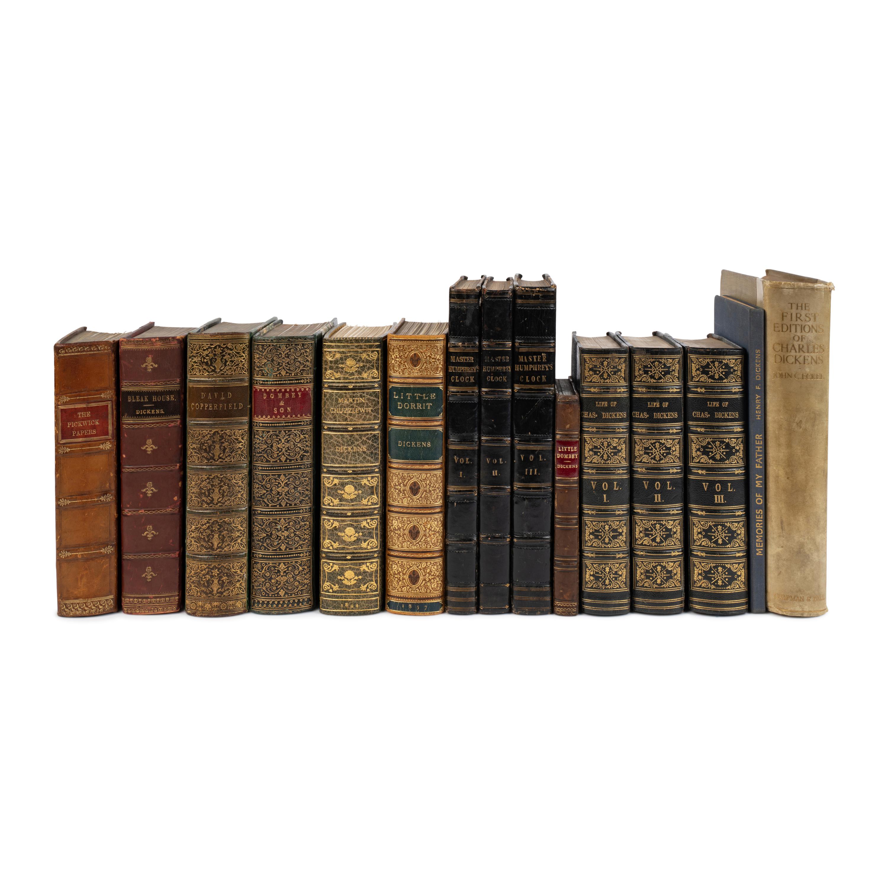 Dickens, Charles (1812-1870). A group of 8 first editions, comprising: