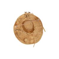 YELLOW GOLD AND MULTIGEM HAT BROOCH