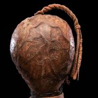 Plains Hide Rattle, with Incised Decoration, From the Collection of Dick Jemison, Alabama