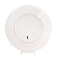 An Alexander III Imperial Porcelain Factory Dinner Plate from the Banquet Service of the Grand Peterhof Palace