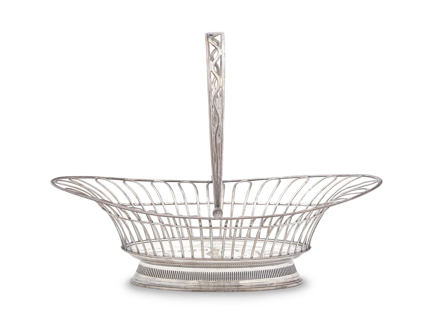 A George III Silver Cake Basket