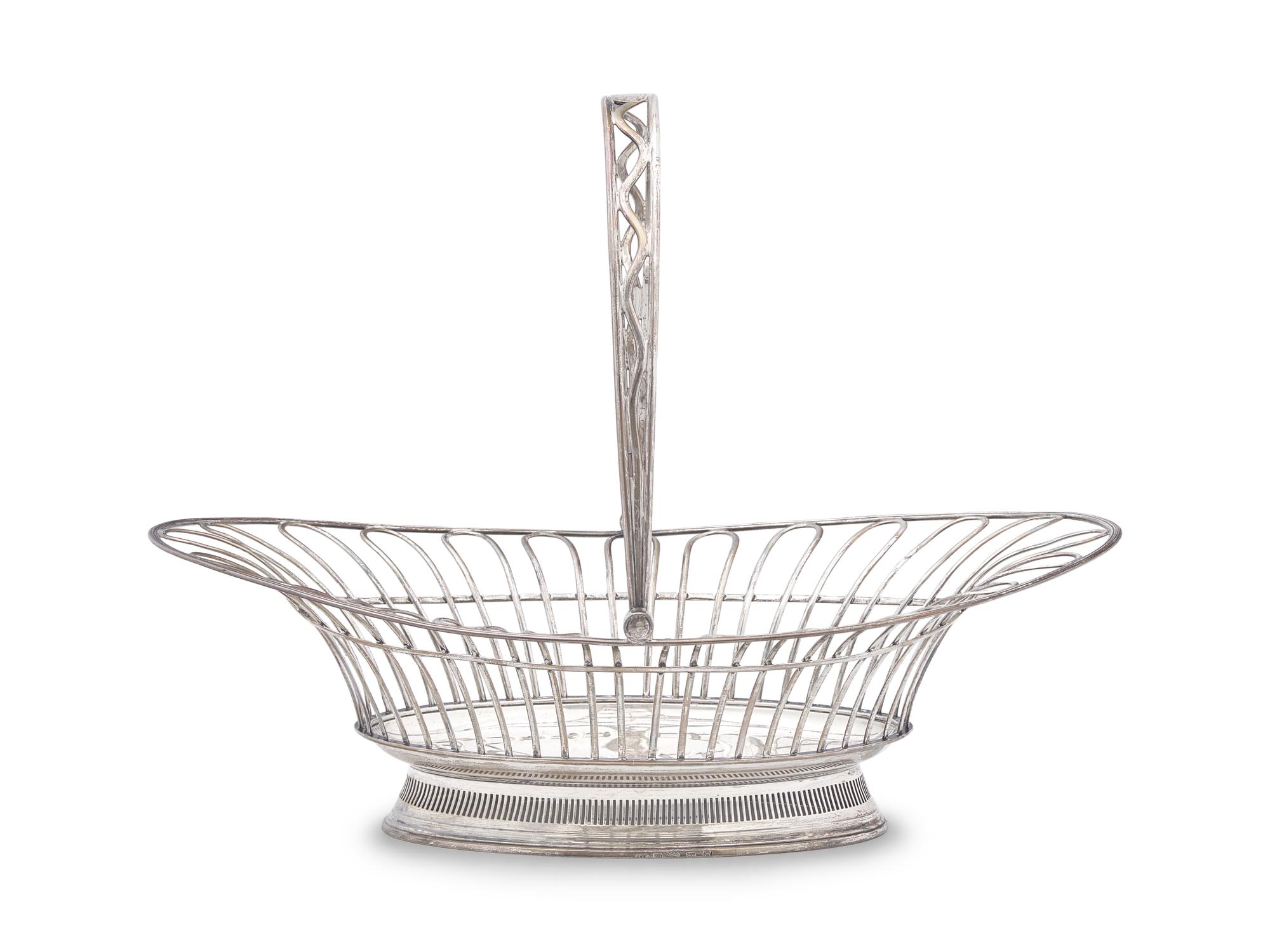 A George III Silver Cake Basket