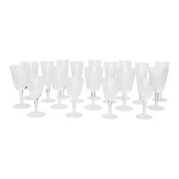 A Waterford Lismore Stemware Service