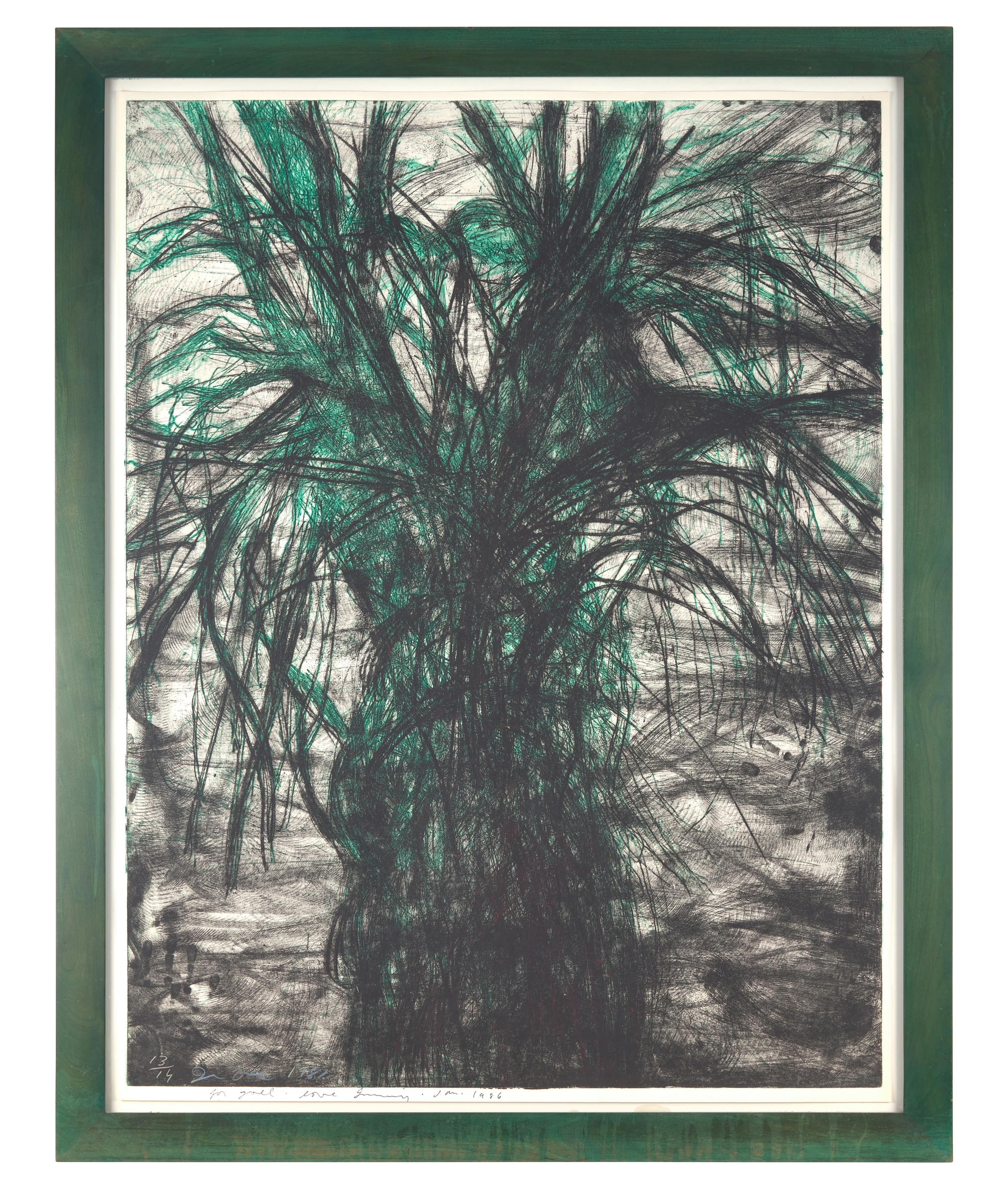 Jim Dine (American, b. 1935) — A Tree Covered with Rust, 1981
