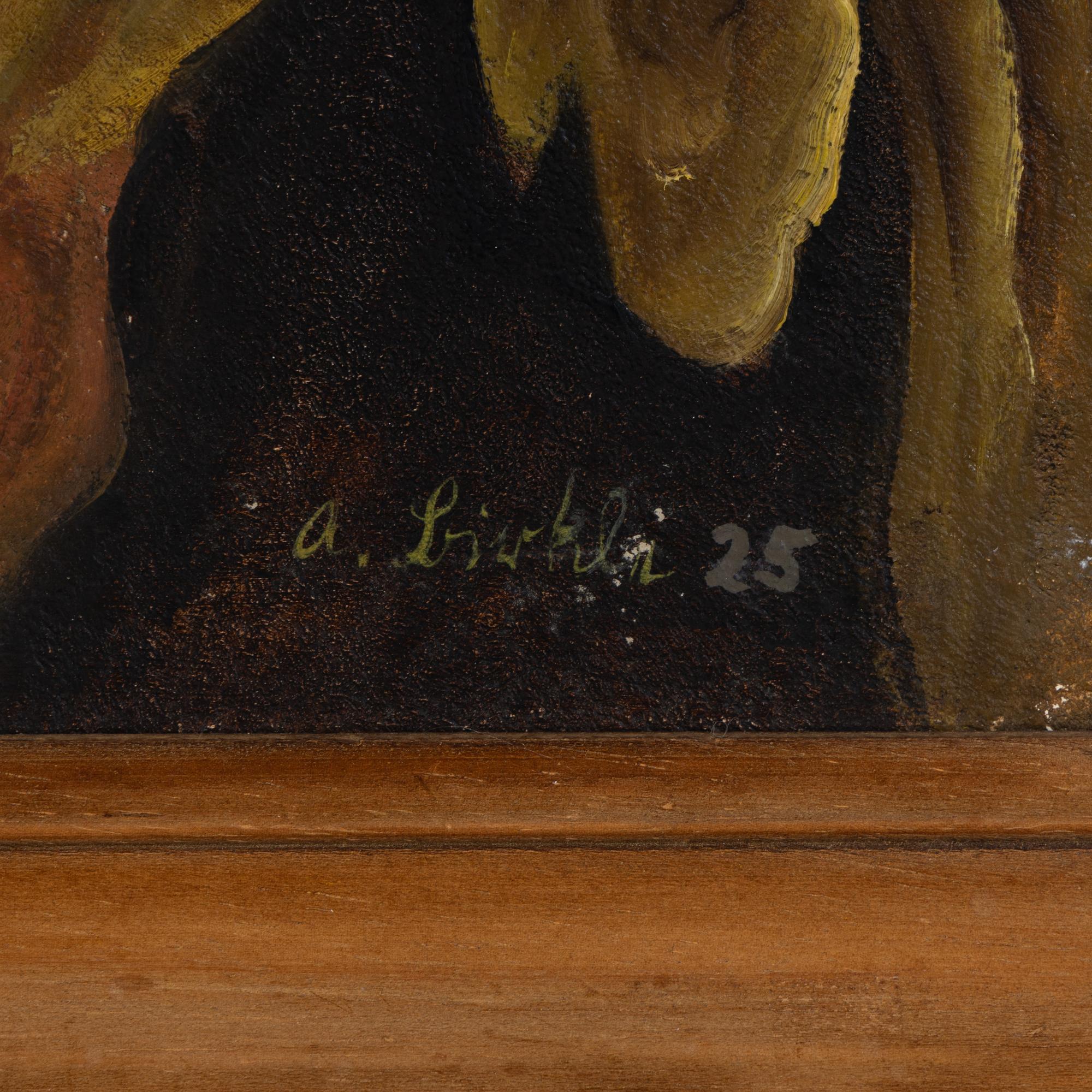 Albert Birkle (German, 1900-1986) — Francis in the Stable (Franziskus im Stall), 1927