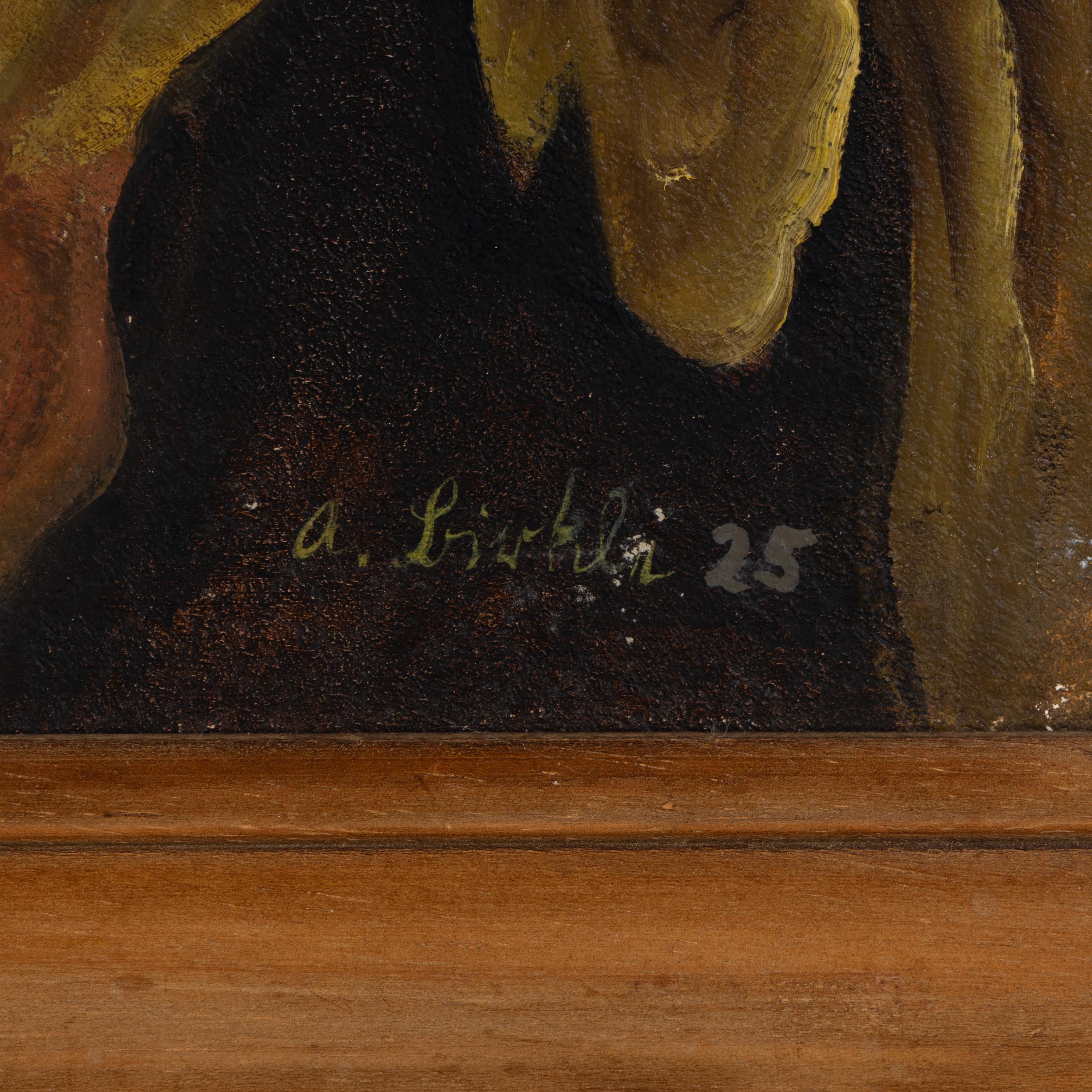 Albert Birkle (German, 1900-1986) — Francis in the Stable (Franziskus im Stall), 1927
