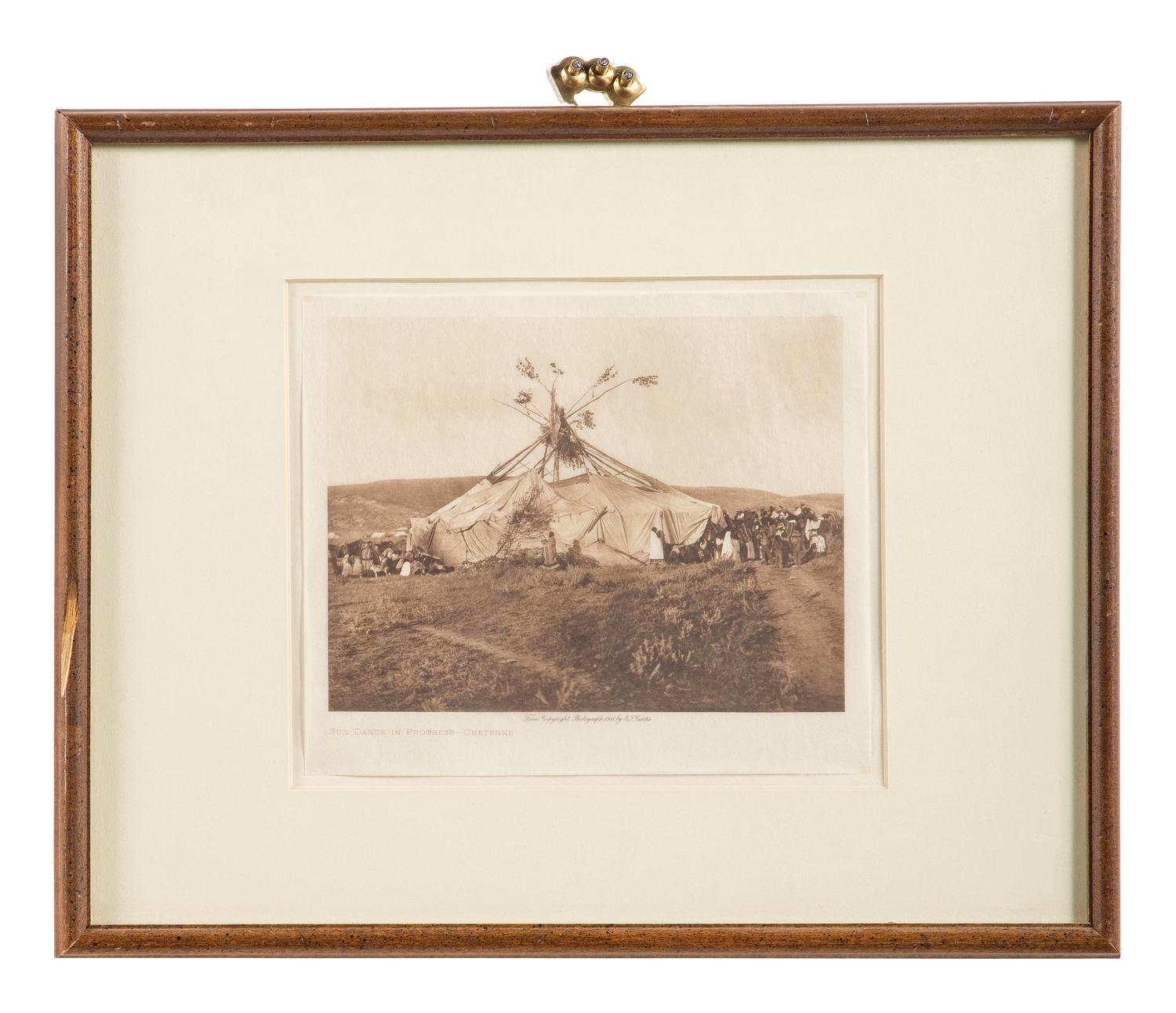 CURTIS, Edward S. Curtis. 9 volume photogravures of Native American subjects.