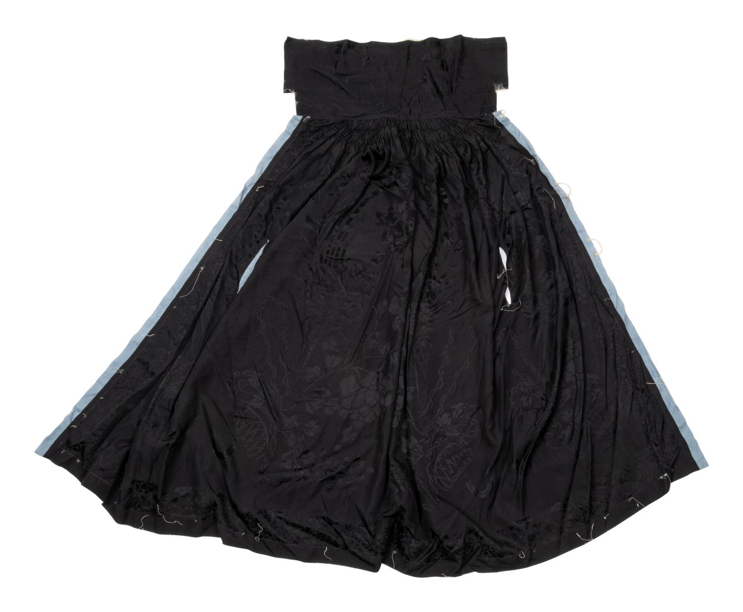 11 Chinese Embroidered and Woven Silk Clothing Articles