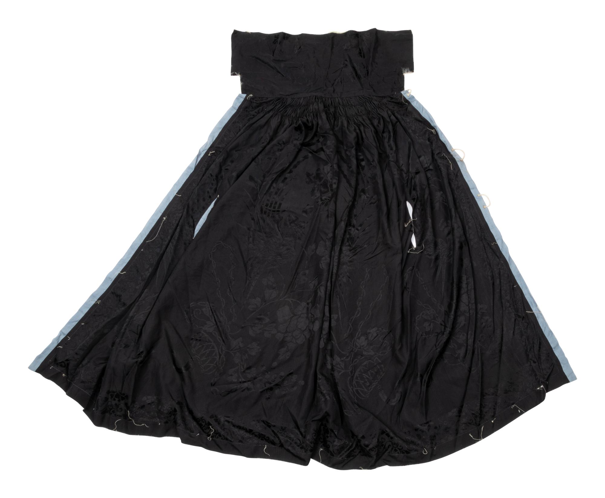 11 Chinese Embroidered and Woven Silk Clothing Articles