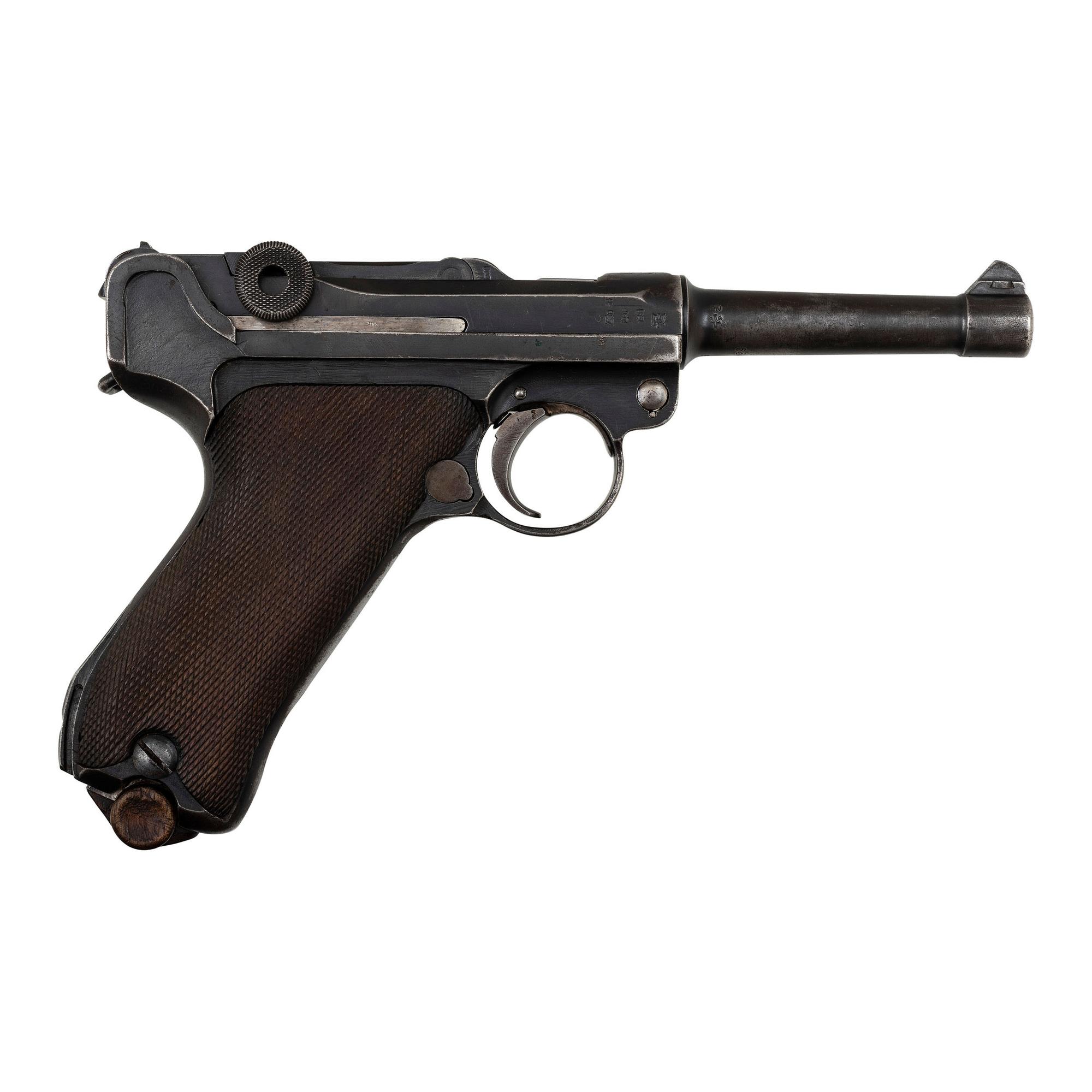 ** Erfurt P.08 Luger Dated 1917 and 1920