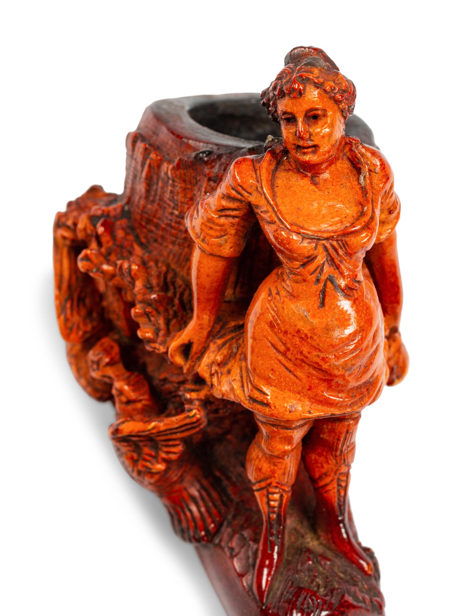 Fifteen Carved Meerschaum Pipes