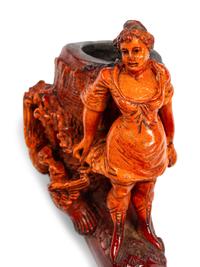 Fifteen Carved Meerschaum Pipes