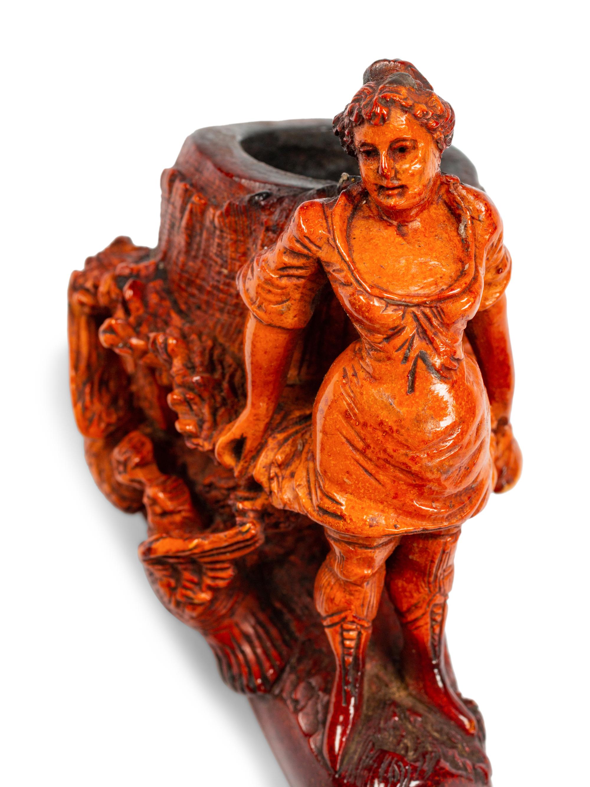 Fifteen Carved Meerschaum Pipes