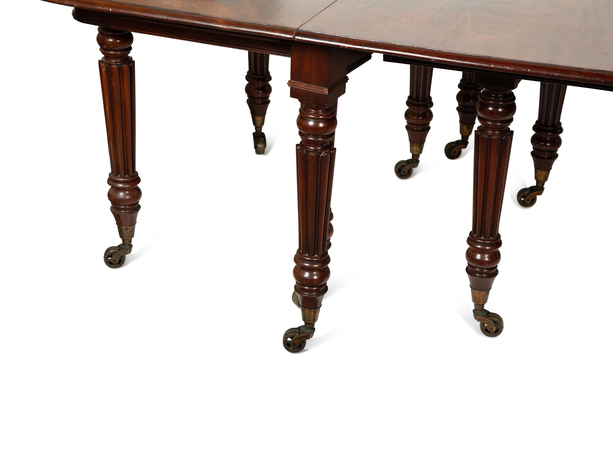 A William IV Mahogany Dining Table