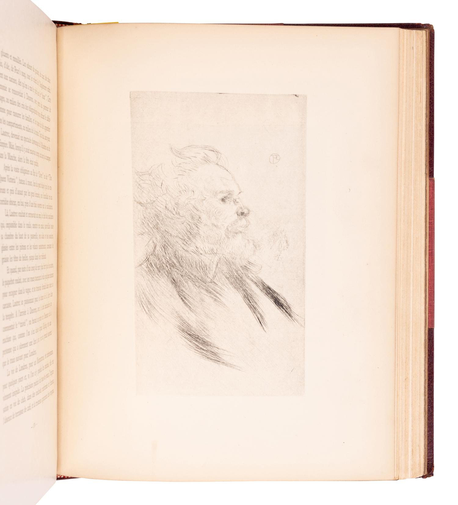 [ARTIST BOOK]. JOYANT, Maurice (1864-1930). Henri de Toulouse-Lautrec 1864-1901. Paris: H. Floury, 1926-27.