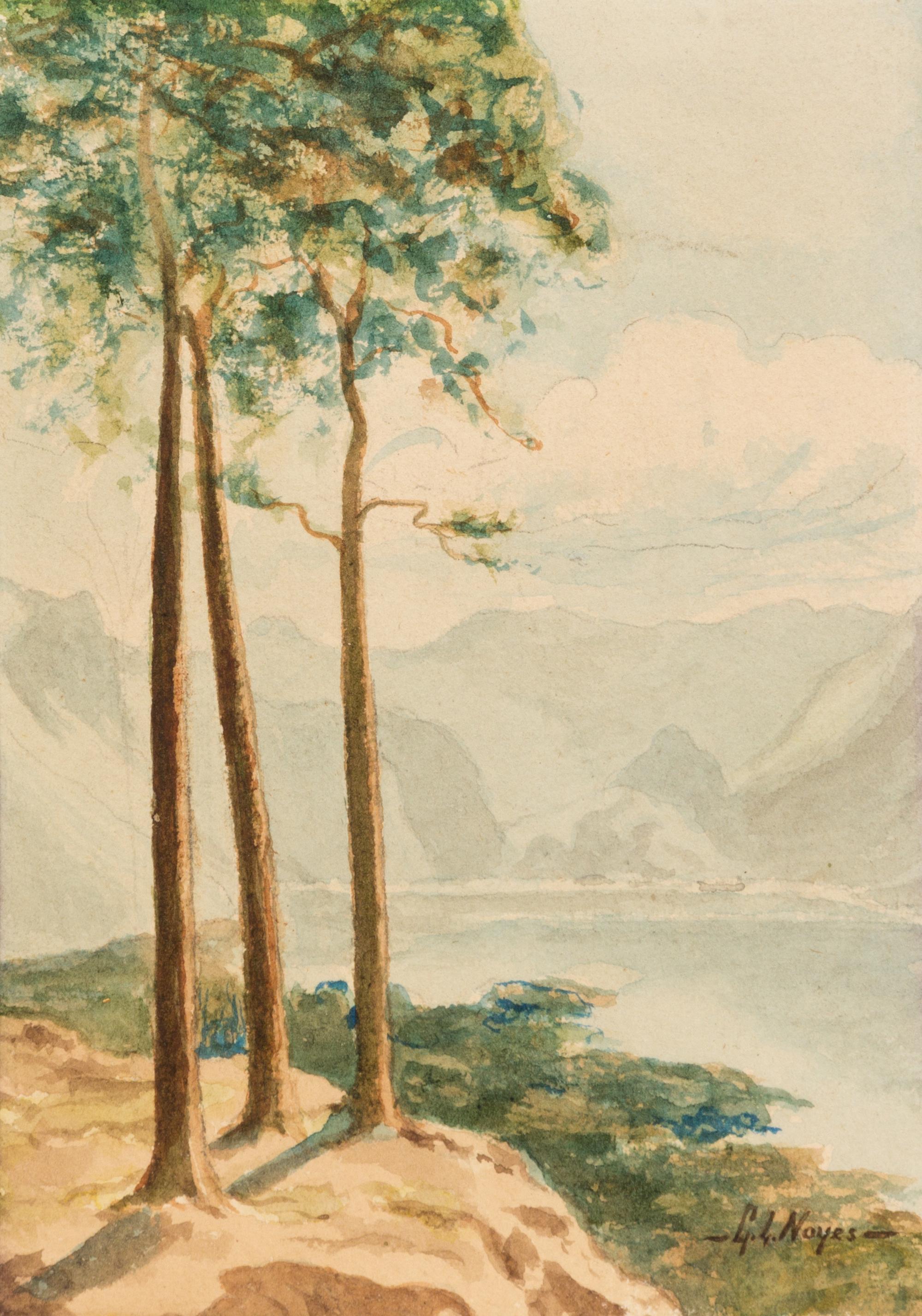 View of Mountain Lake