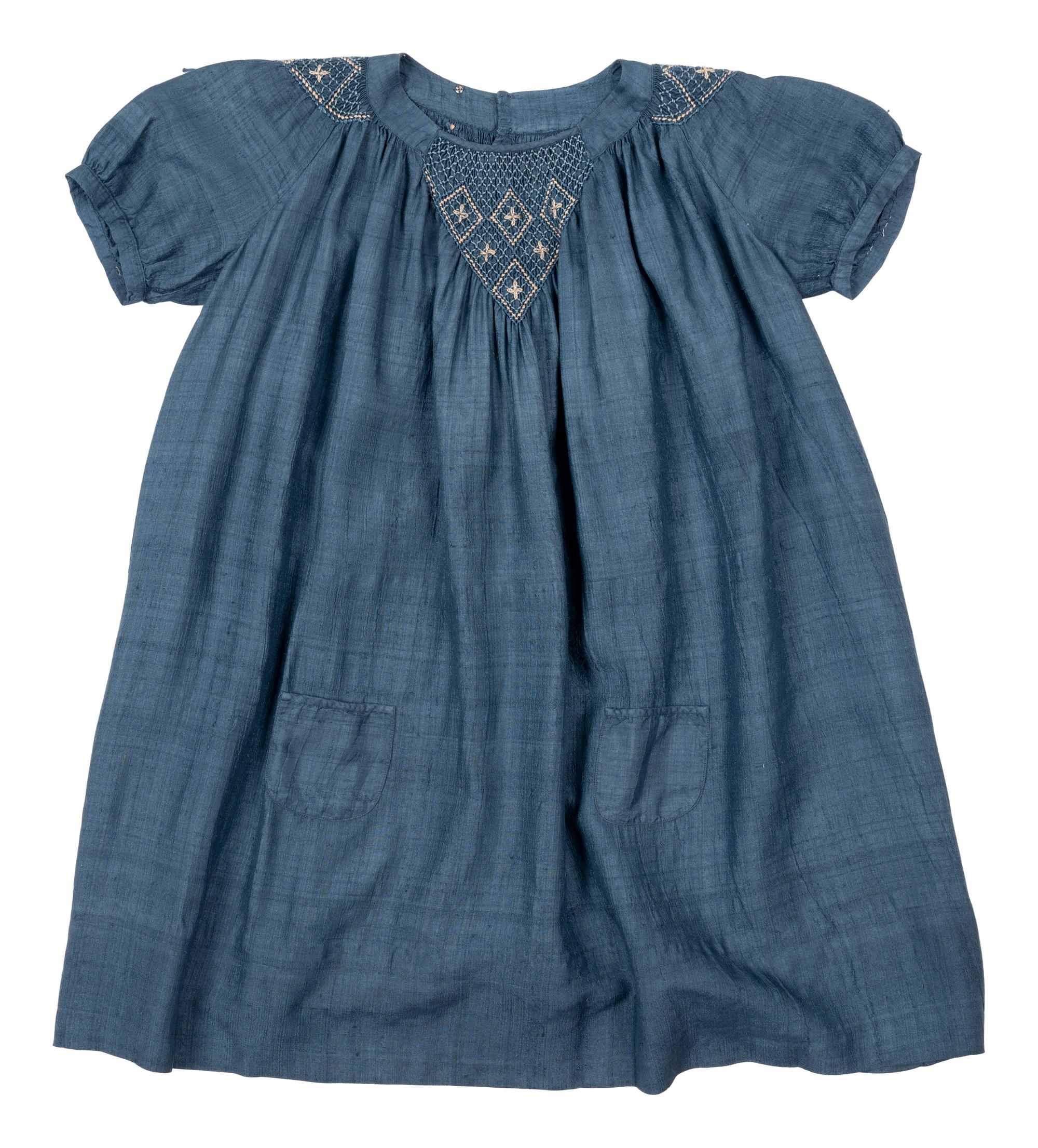 Liberty of London Child's Smocked Dress, 1910-20s