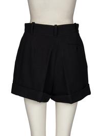 Alaïa, Black Tailored High-Cut Shorts, 1980's