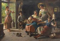 Giuseppe Magni (Italian, 1869-1956) — The Happy Family