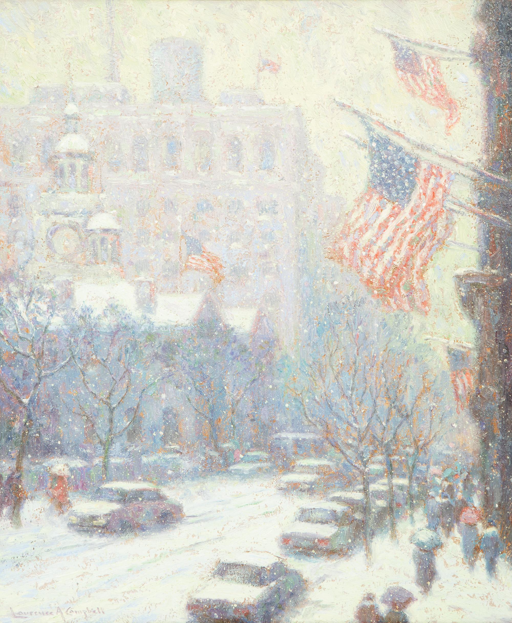 Independence Hall, Winter