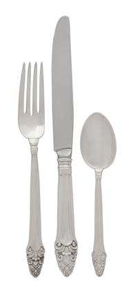 An American Silver Flatware Set