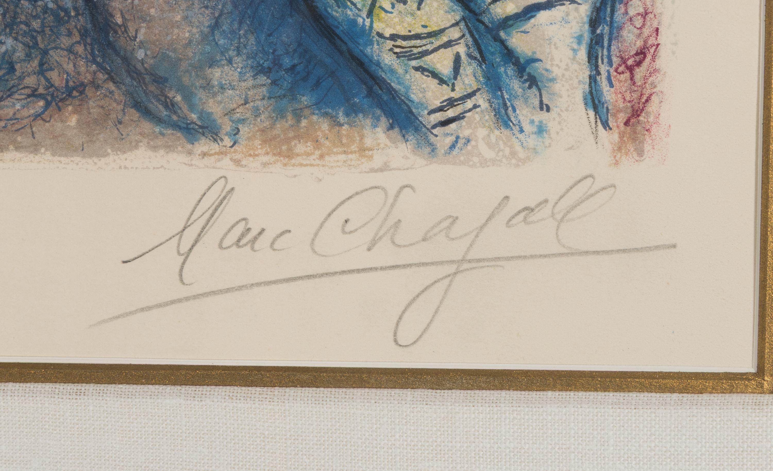 Marc Chagall (Belarusian/French, 1887-1985) — Le Cirque : one plate, 1967