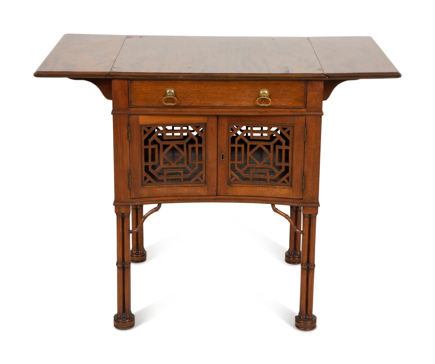 A Regency Mahogany Drop Leaf Side Table