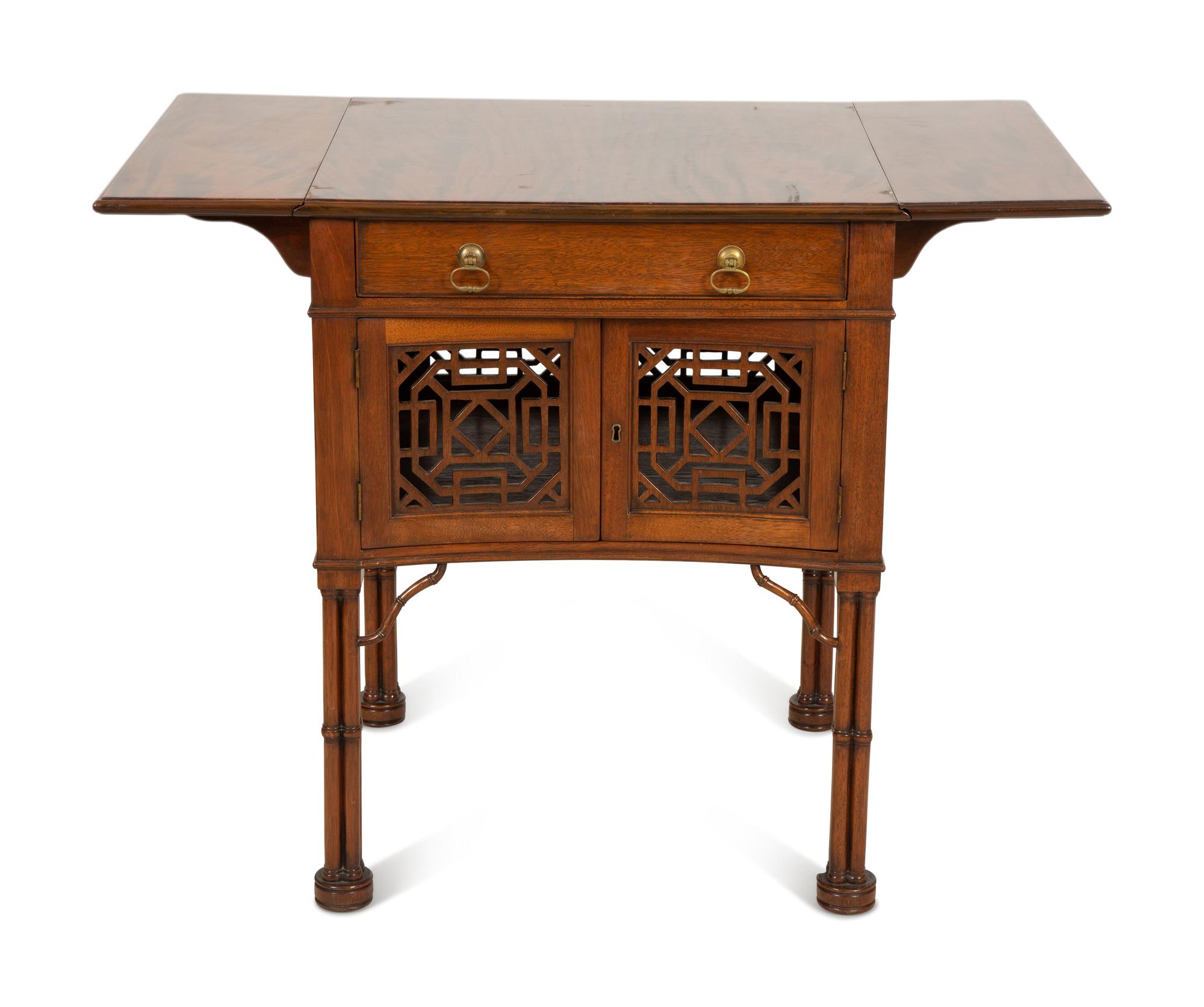 A Regency Mahogany Drop Leaf Side Table