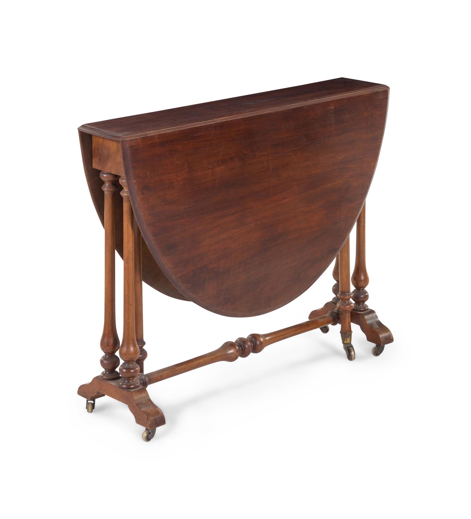 A Regency Mahogany Drop-Leaf Table