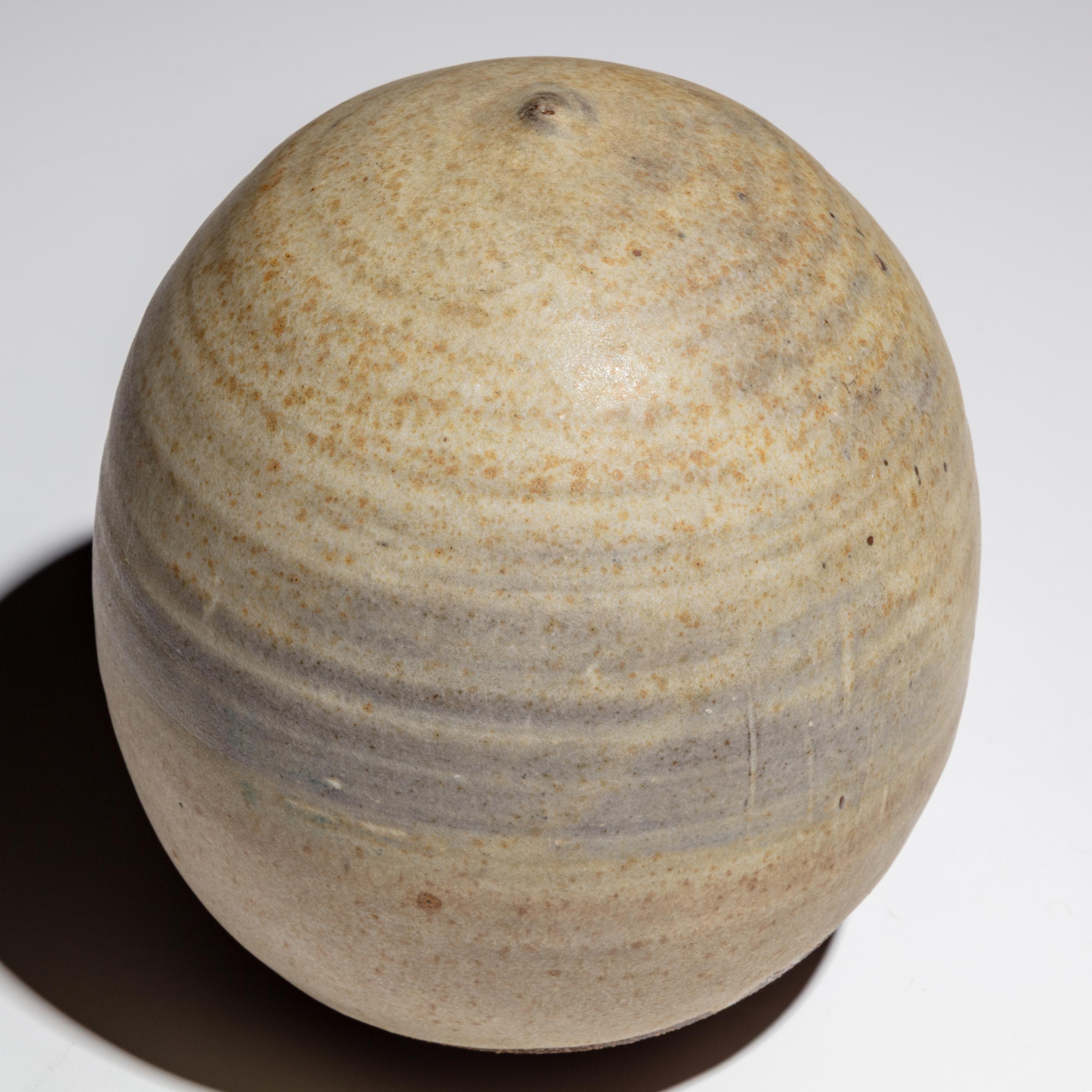 Toshiko Takaezu (American, 1922–2011) — Closed Form with Rattle